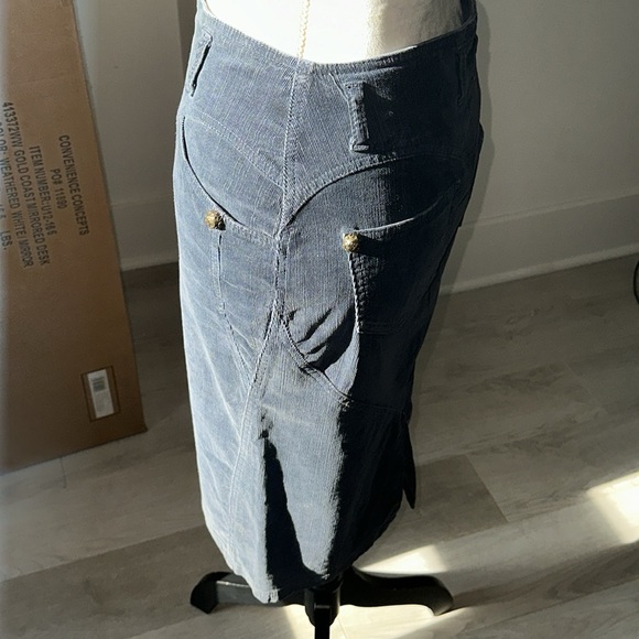 Just Cavalli Corduroy Skirt - Picture 3 of 8